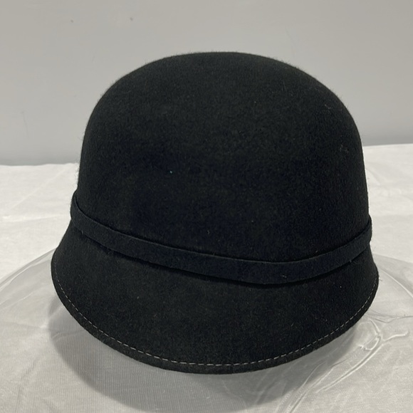 Women’s Raffaello Bettini Wool Hat Made In Italy black studded main image 13